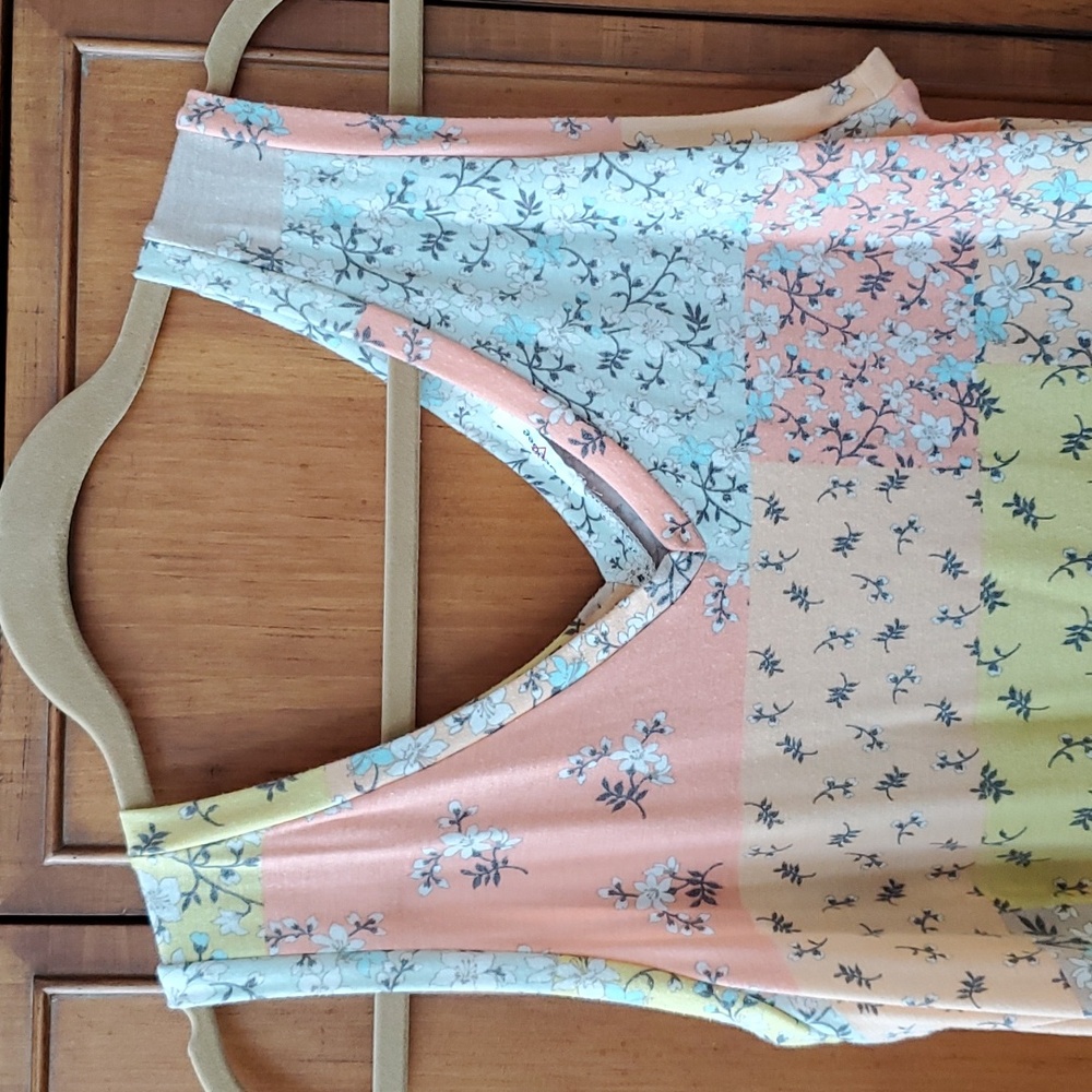 Boho GeeGee Patchwork Loose Fit Tank